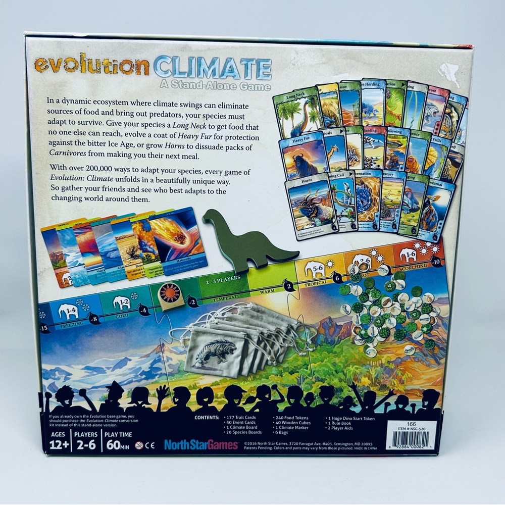 Evolution: Climate Stand-Alone Board Game by North Star Games 2016 - Picture 2 of 16